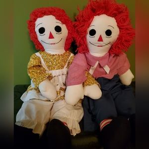Raggedy Ann & Andy Dolls